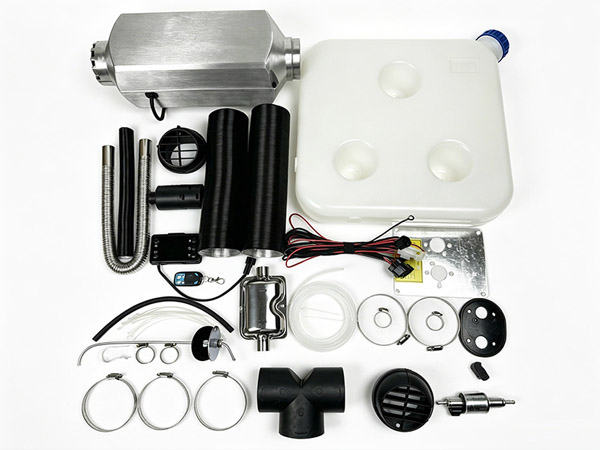Can I install diesel air heater inside my van?
